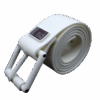 29/71 White Silicone Weight Belt