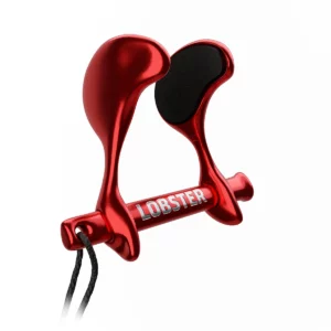 Lobster Red Ergonomic Nose Clip
