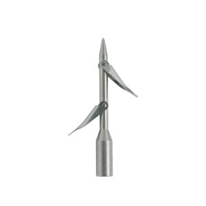 Abysstar Stainless Steel Tip with Offset Fins