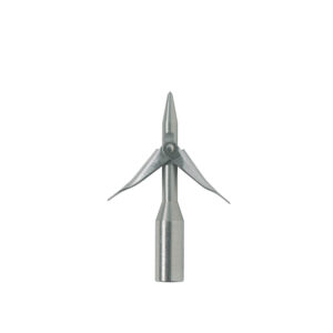 Abysstar Mini Stainless Steel Tip with 2 Petals