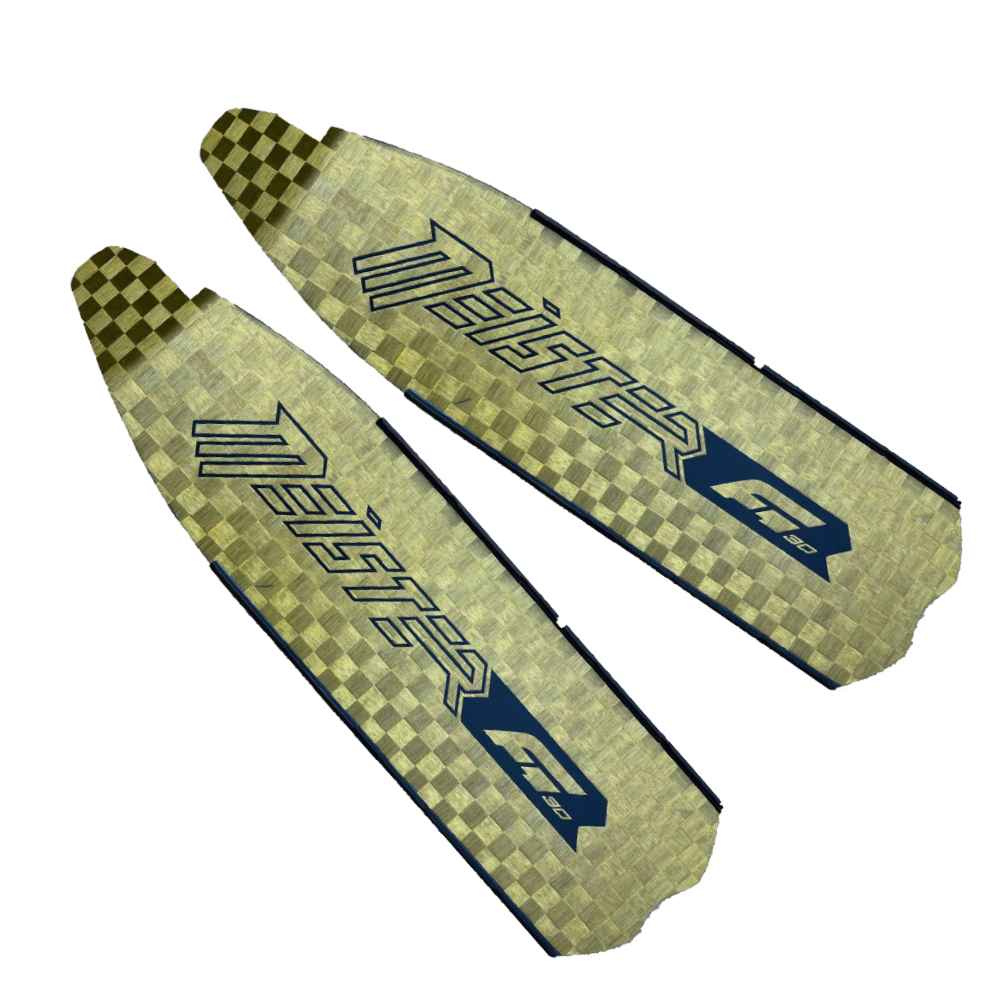 Meister Gold Carbon F1 30° Color Skin Blades