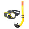 Abysstar Argo Black SR Mask + Snorkel Set