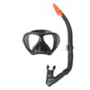 Abysstar Coral Black Mask + Snorkel Set