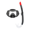 Abysstar Giove Black SR Mask + Snorkel Set