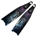 Prussian Blue Flow Fins