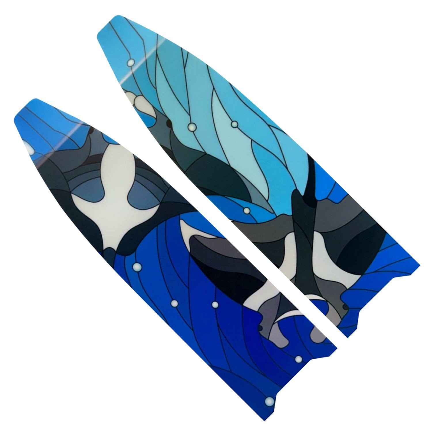 Prussian Blue Flying Manta Blades - Limited Edition