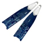 Prussian Blue Industrial Diagram Fins - Limited Edition