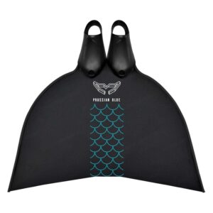 Prussian Blue Sea Pule Carbon Mermaid Monofin