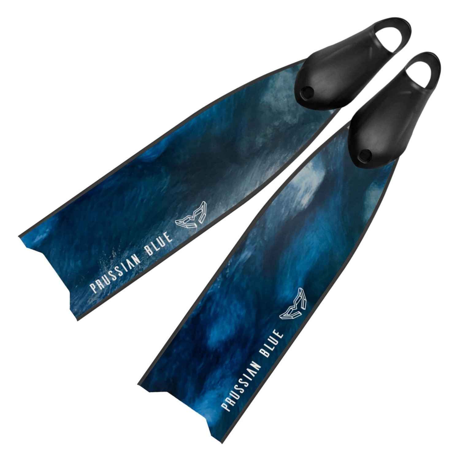 Prussian Blue Misty Sea Fins