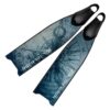 Prussian Blue Nautical Compass Fins - Limited Edition