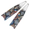 Prussian Blue Ocean Blooms Fins