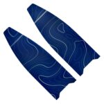 Prussian Blue Ocean Veins Short Blades