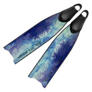 Prussian Blue Oil Paint Fins