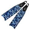 Prussian Blue Shark Camo Fins - Limited Edition