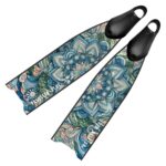 Prussian Blue Spiral Mind Fins