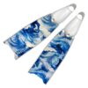 Prussian Blue Tidal Wave Short Fins