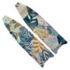 Prussian Blue Tropical Forest Blades