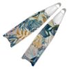 Prussian Blue Tropical Forest Fins