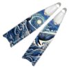 Prussian Blue Whale of The Moon Fins