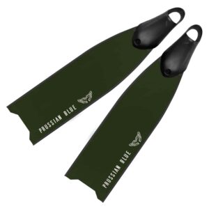 Prussian Blue Army Green Fins
