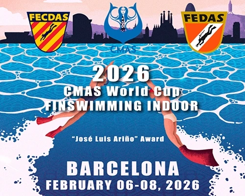 Cmas world cup finswimming indoor 2026