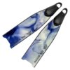 Prussian Blue Purple Splash Fins
