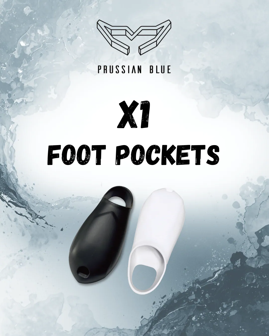 X1 Prussian Blue footpockets