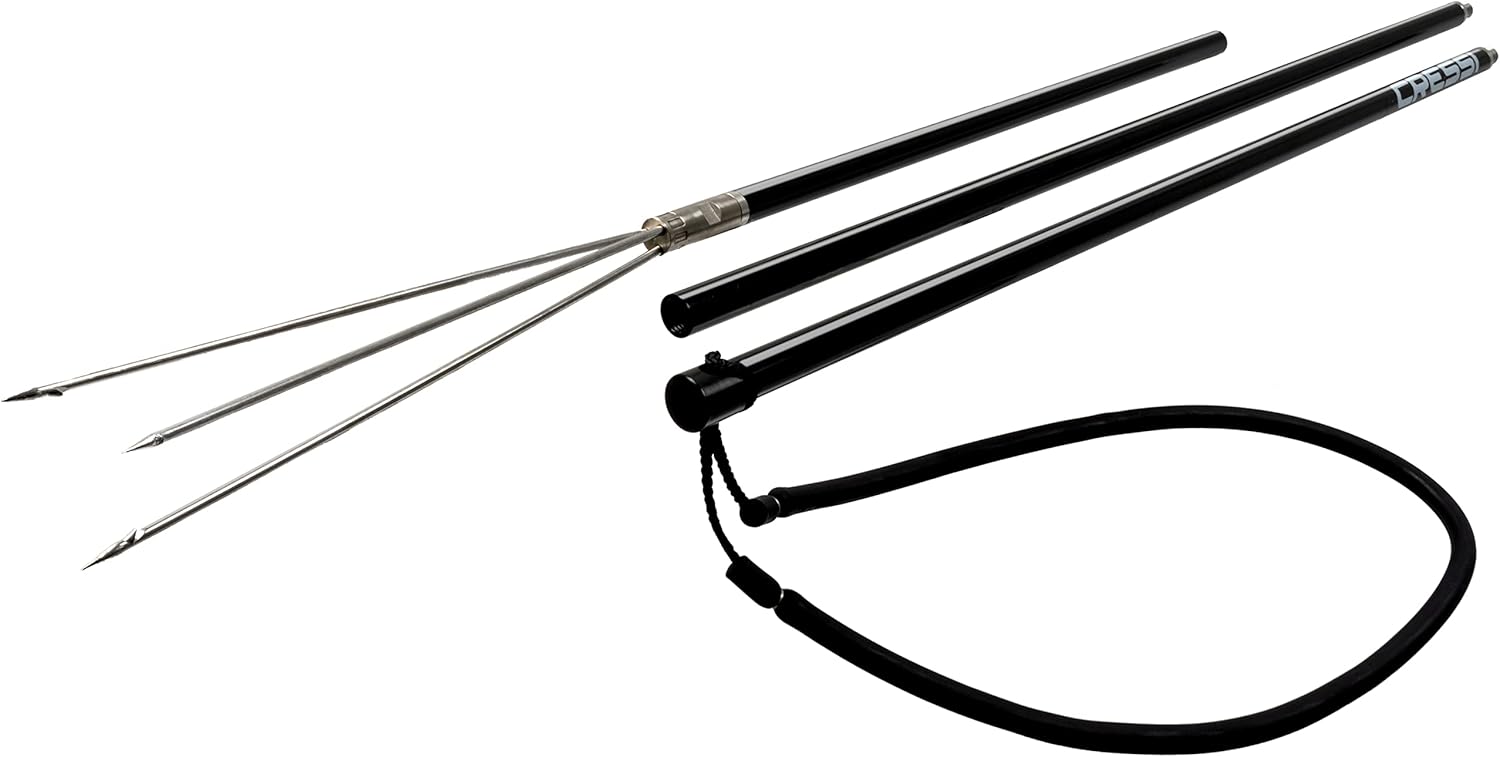 Hardened stainless steel trident tips