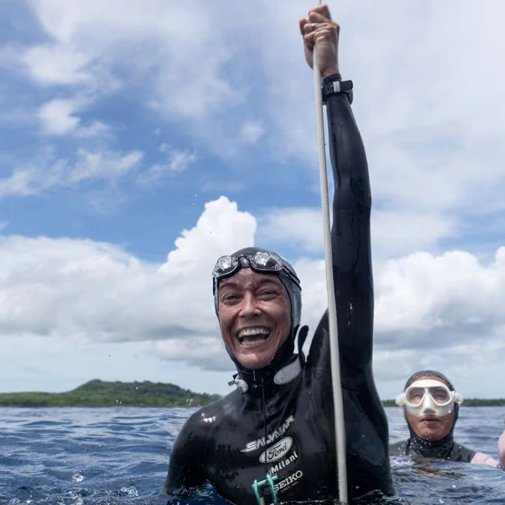 Italian freediver Alessia Zecchini