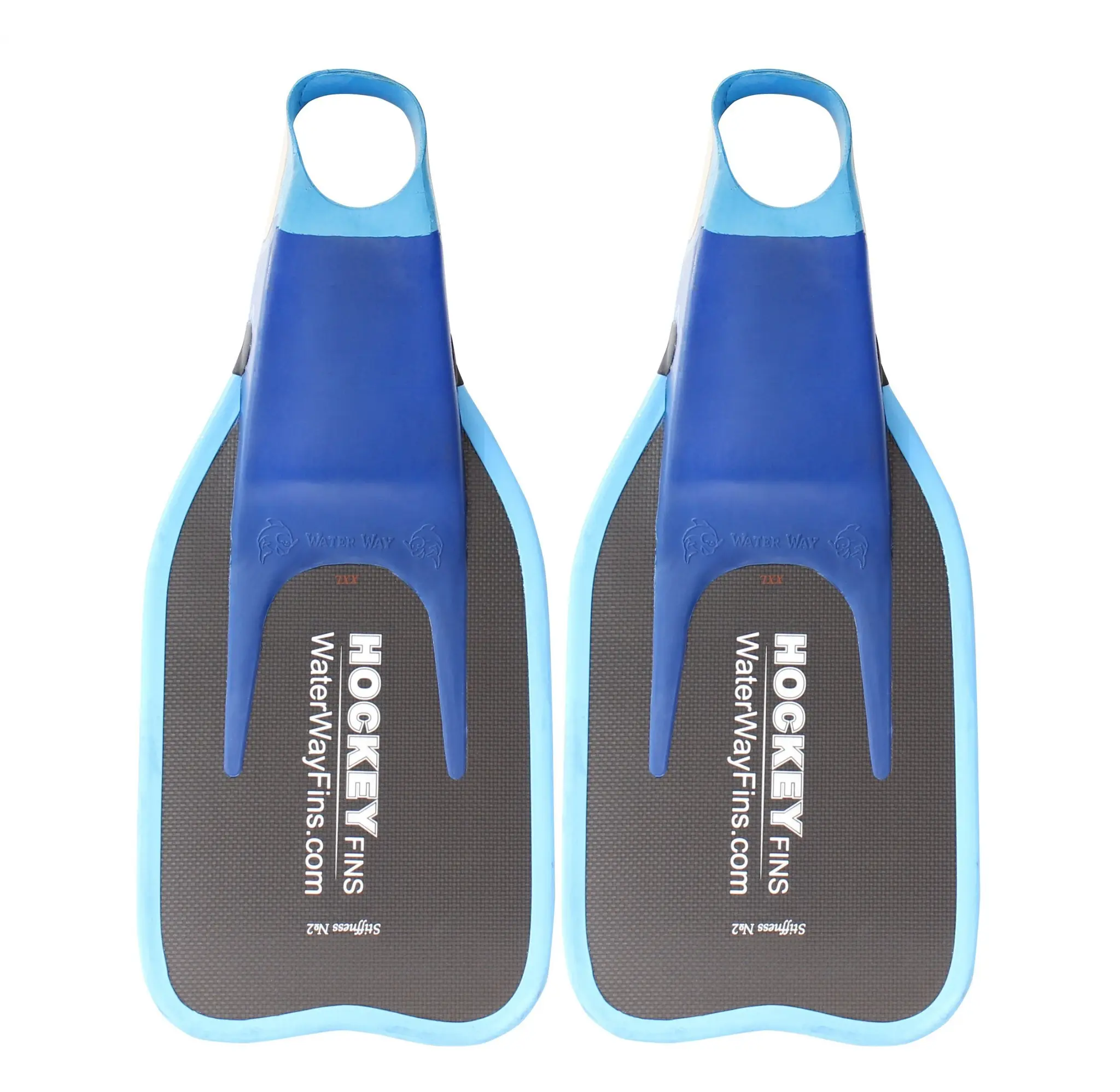 carbon fins for underwater hockey